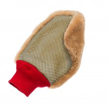 Merino Super Soft Lambskin Wash Mesh Mitt