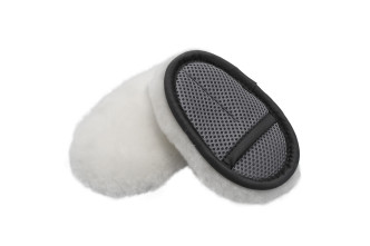 Finger Merino SWIRL-FREE Soft Wool Wash Mitt